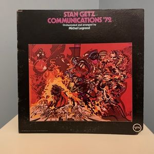 STAN GETZ Communications '72 12" Vinyl Record LP
